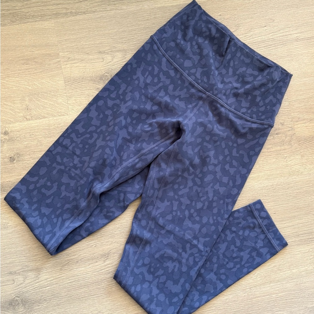 Lululemon Blue Patterned Leggings